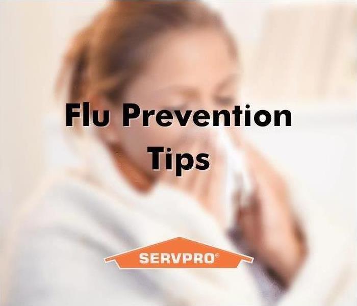 Woman with the flu in Citrus Park, Florida - flu prevention tips